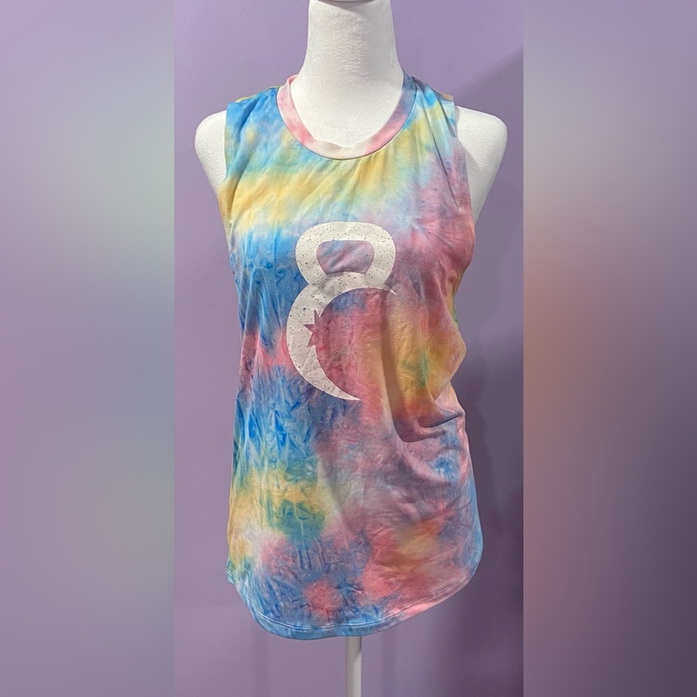 Zyia Tie Dye Kettle moon Tank top - Size Medium